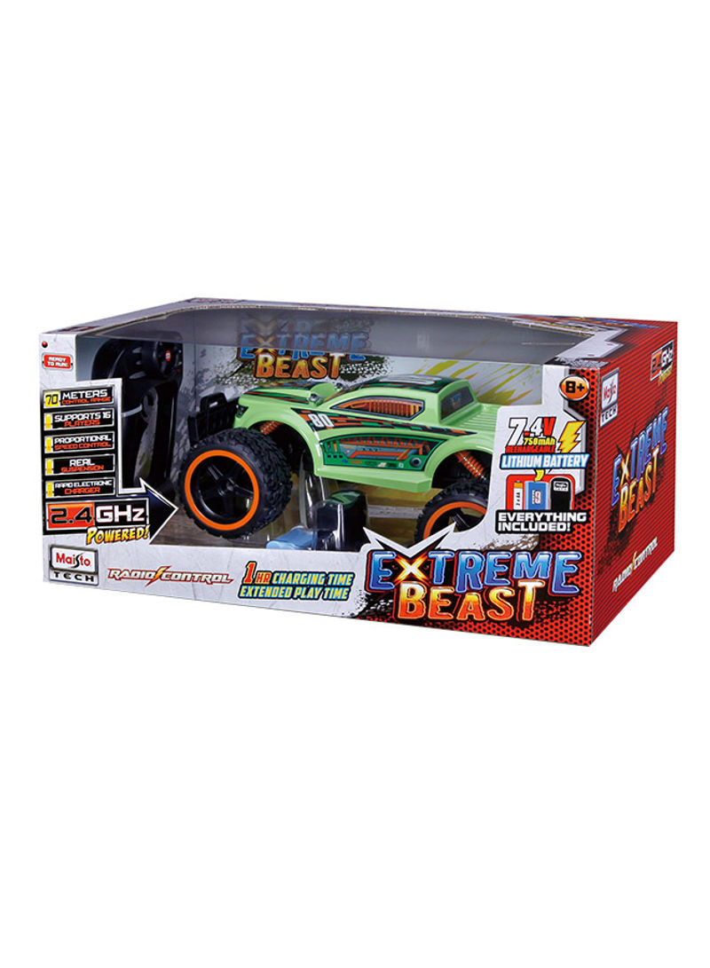 2.4 GHz Extreme Beast Remote Control Car Assorted - Colour May Vary