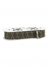 Metallic Grid Gimp Trim Black/Gold reviews Metallic Grid Gimp Trim Black/Gold