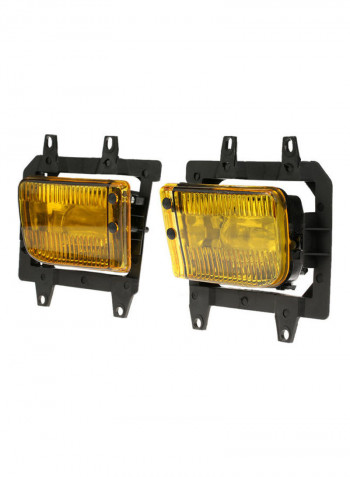 2-Piece Left And Right Front Fog Light Lens Kit