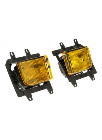 2-Piece Left And Right Front Fog Light Lens Kit