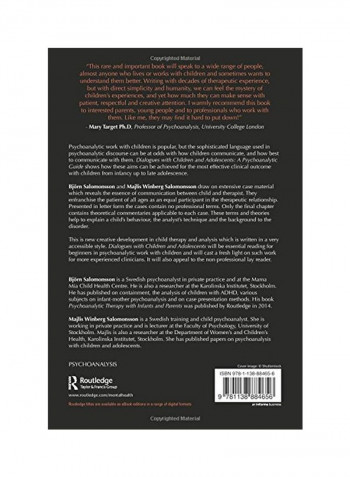 Dialogues With Children And Adolescents: A Psychoanalytic Guide Paperback