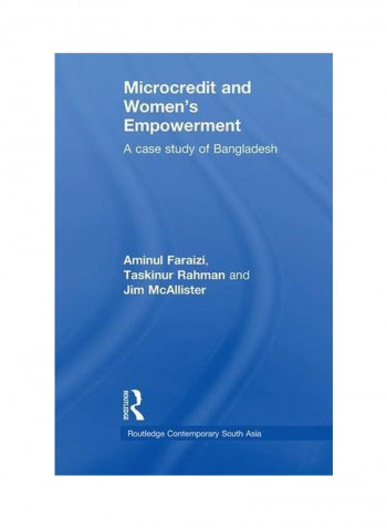Microcredit And Women's Empowerment Paperback