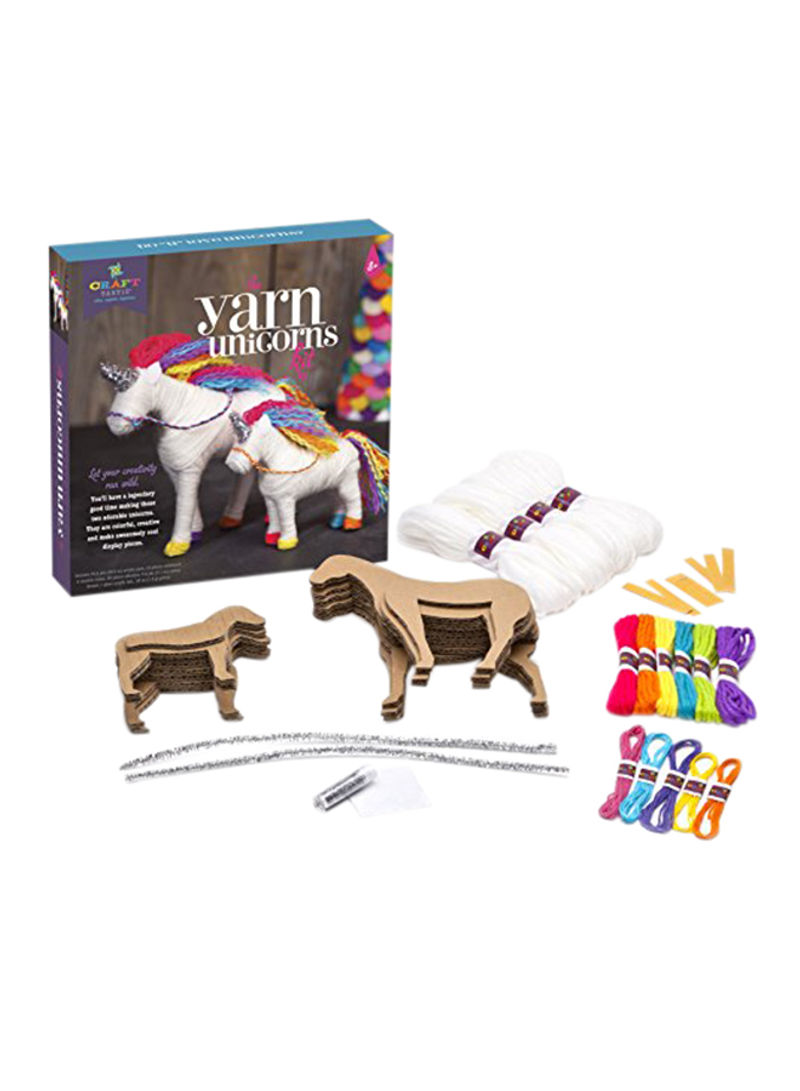 DIY Yarn-Wrapped Unicorns Kit