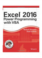 Excel 2016 Power Programming With VBA Paperback English by Michael Alexander - 8-Feb-16