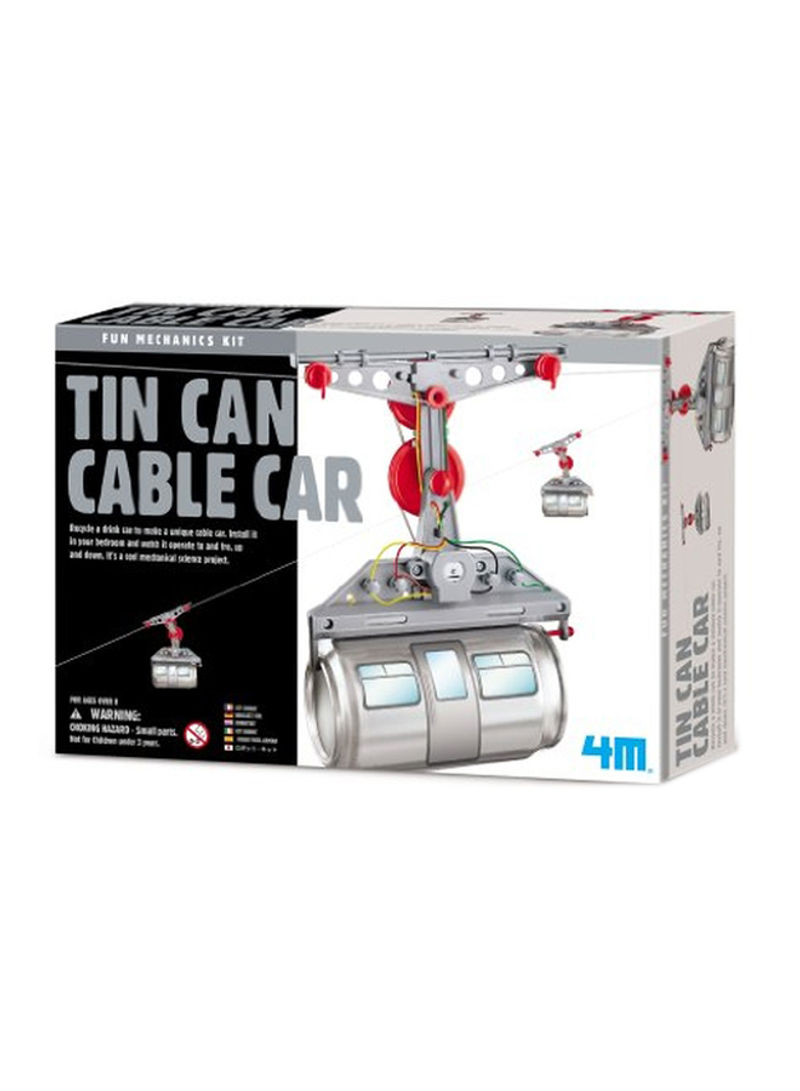 Tin Can Cable Car: Fun Mechanics Kit 5575 25x29x7centimeter