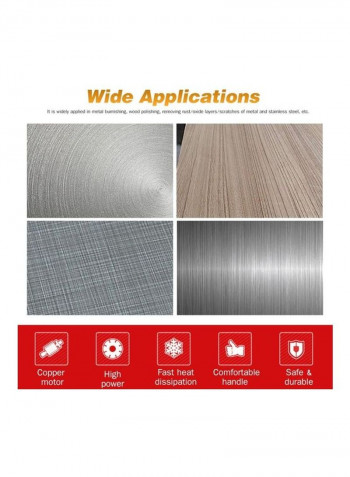 Electric Burnishing Polishing Machine Multicolour