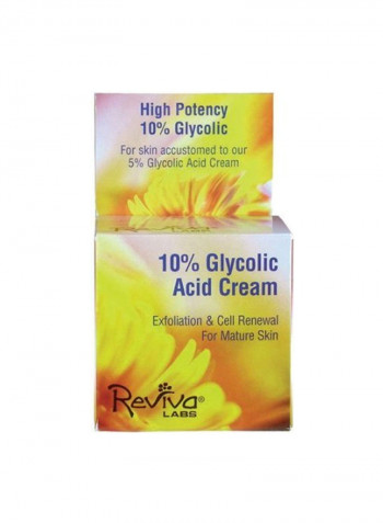 Reviva Labs 10% Glycolic Acid Cream -- 1.5 oz