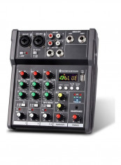 4-Channel Bluetooth Digital Audio Mixer