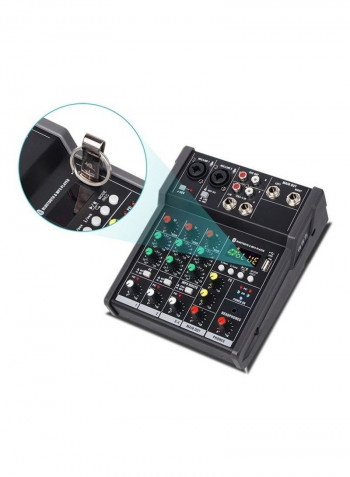 4-Channel Bluetooth Digital Audio Mixer