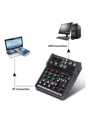 4-Channel Bluetooth Digital Audio Mixer