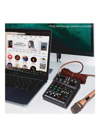 4-Channel Bluetooth Digital Audio Mixer