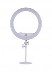 Bi-Color LED Light Ring for Portrait Photography White