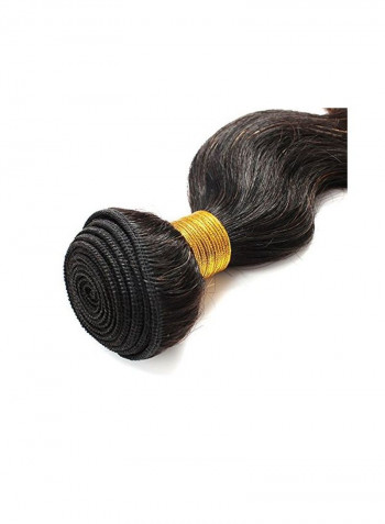 Unprocessed Two Tone Human Hair Extension Natural Black