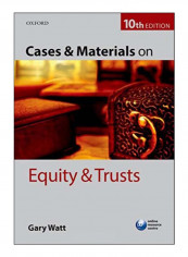 Cases And Materials On Equity And Trusts Paperback 10th Edition