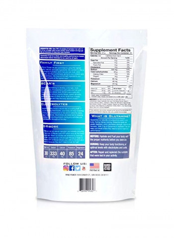 Hydration Fuel Sports Supplement Powder - Fruit Punch