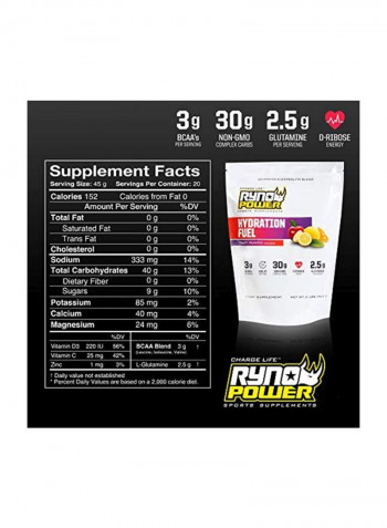 Hydration Fuel Sports Supplement Powder - Fruit Punch