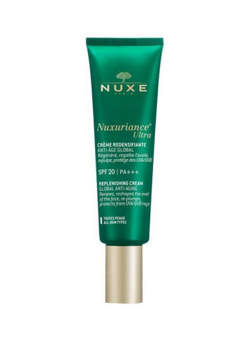 Nuxuriance Ultra Replenishing Cream SPF 20 PA+++ Green/Silver 50ml