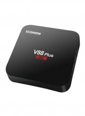V 88 Quad Core KODI Miracast DLNA Wi-Fi LAN TV Box V5209US Black
