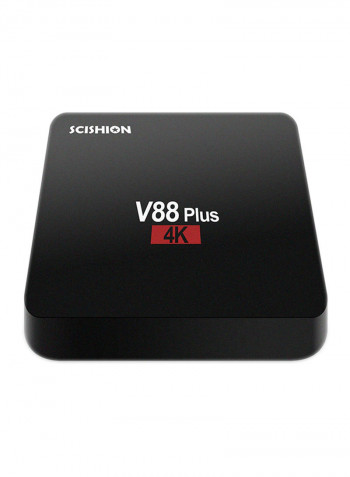 V 88 Quad Core KODI Miracast DLNA Wi-Fi LAN TV Box V5209US Black