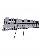 Foldable 30 Note Glockenspiel Xylophone With 2 Sticks