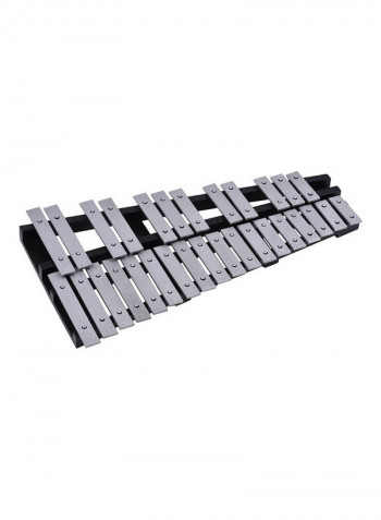 Foldable 30 Note Glockenspiel Xylophone With 2 Sticks