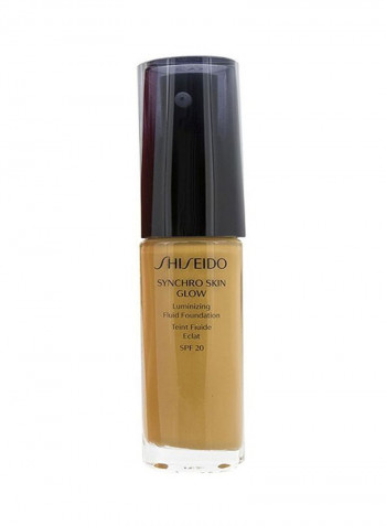 Synchro Skin Glow Luminizing Fluid Foundation SPF20 Golden 5