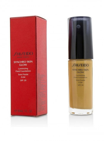 Synchro Skin Glow Luminizing Fluid Foundation SPF20 Golden 5