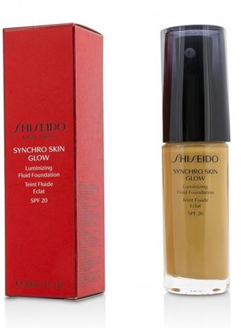Synchro Skin Glow Luminizing Fluid Foundation SPF20 Golden 5