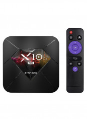 UHD 4K Media Player Smart TV Set Top Box X10 Plus WT2068 Black/Purple