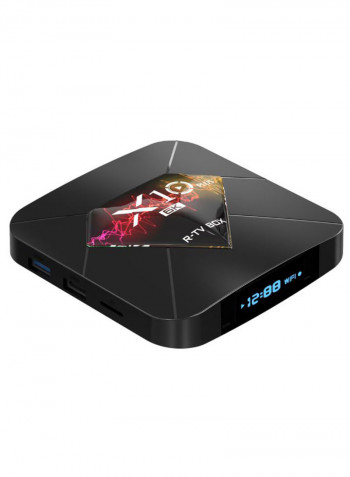 UHD 4K Media Player Smart TV Set Top Box X10 Plus WT2068 Black/Purple