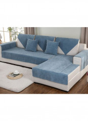 Waterproof Non-Slip Sectional Sofa Cover Blue reviews Waterproof Non-Slip Sectional Sofa Cover Blue