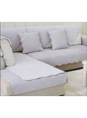 Modern Solid Pattern Sofa Slipcover Grey reviews Modern Solid Pattern Sofa Slipcover Grey