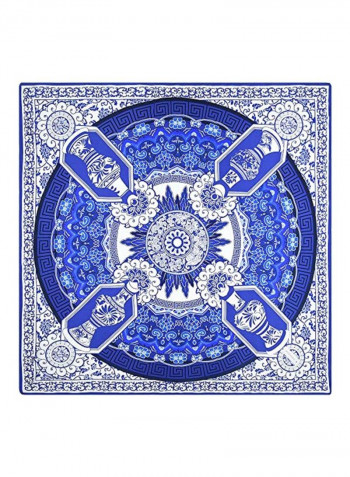 وشاح مطبوع متعدد الألوان