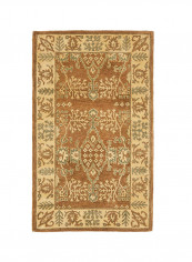 Bergama Collection Handmade Area Rug Brown/beige 60.96 x 91.44centimeter