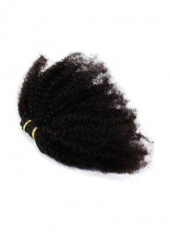 Clip-In Hair Extensions Black 16inch