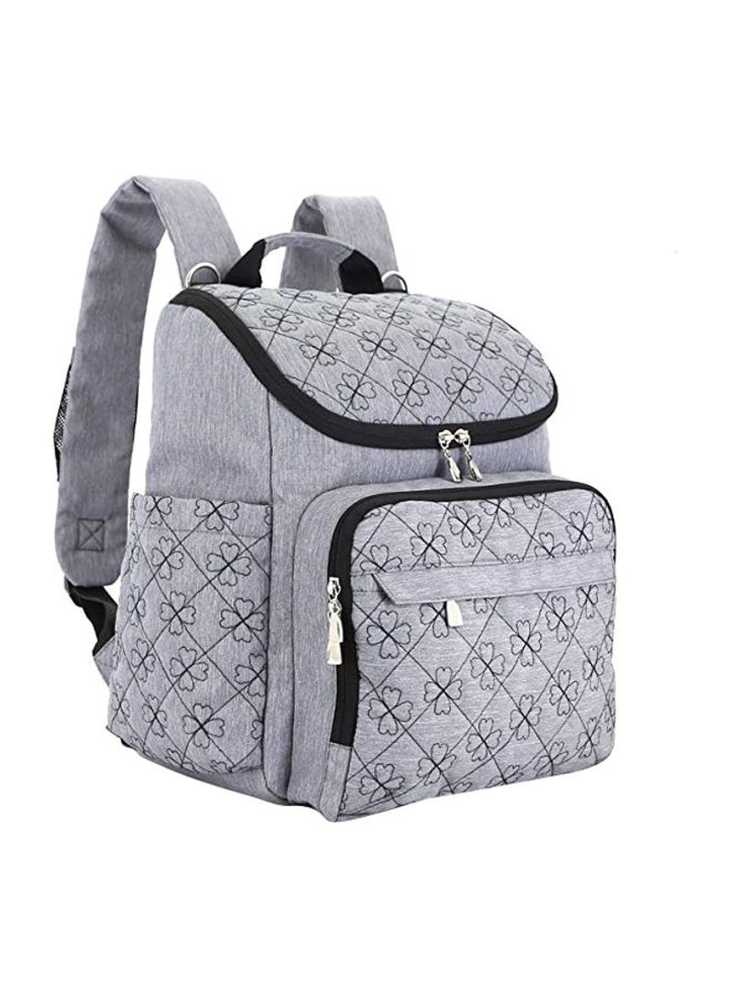 Zippered Diaper Backpack