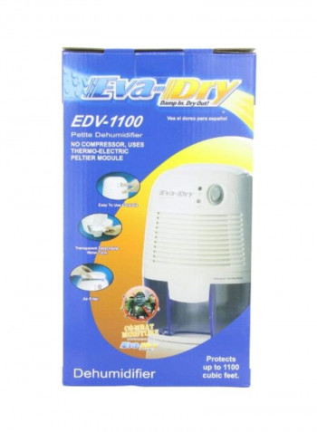 Electric Petite Dehumidifier 23W Edv-1100 White/Purple