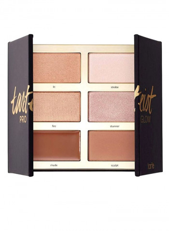 Tarteist Pro Glow Highlight And Contour Palette Multicolour