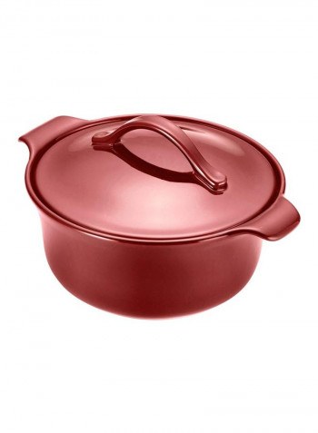 Vesta Ceramics Casserole Paprika Red