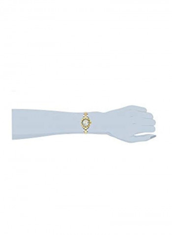Women's 18k Gold-Plated Stainless Steel Analog Watch 6895