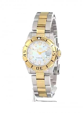 Women's 18k Gold-Plated Stainless Steel Analog Watch 6895