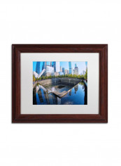 911 Memorial Wooden Framed Wall Art Multicolour 11 x 14inch