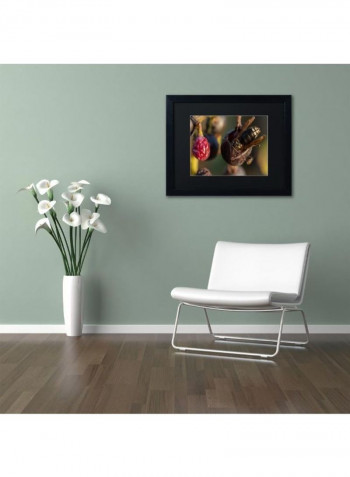 Hornets Framed Wall Art Multicolour 11 x 14inch