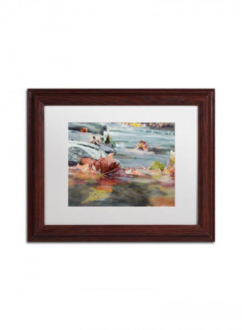 Maple Creek Wooden Frame Wall Art Multicolour 11 x 14inch
