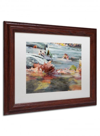 Maple Creek Wooden Frame Wall Art Multicolour 11 x 14inch