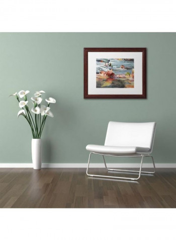 Maple Creek Wooden Frame Wall Art Multicolour 11 x 14inch