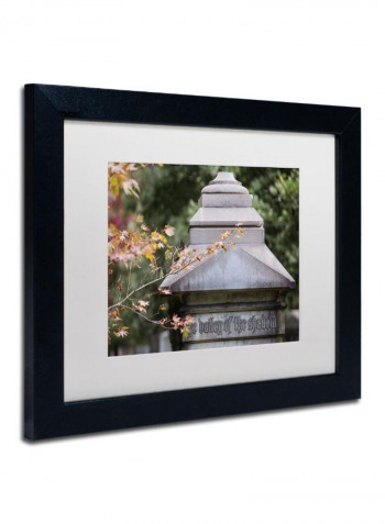 Valley Of Shadow Wall Art Multicolour 11 x 14inch