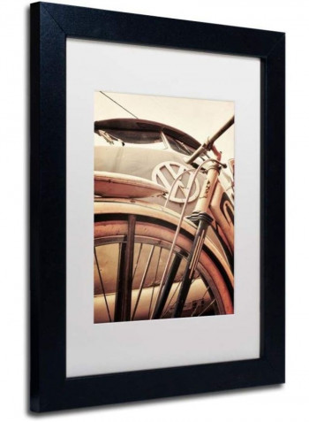 VW Acrylic Wall Art Multicolour 11 x 14inch