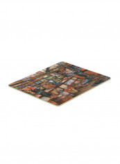 Good Old Days Kitchen/Bath Mat Multicolour 11 x 11inch