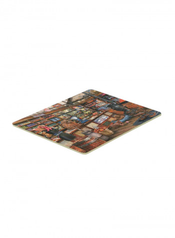 Good Old Days Kitchen/Bath Mat Multicolour 11 x 11inch